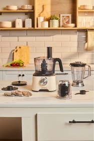 Resim Karaca Mastermaid Power Essential Red Mutfak Robotu 