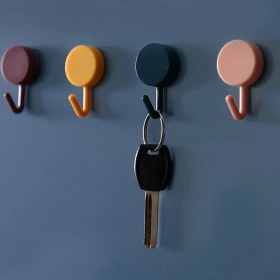 Resim Hainan Shenda 10 Adet Kendinden Yapışkanlı Kanca - Çok Renkli (Yurt Dışından) 