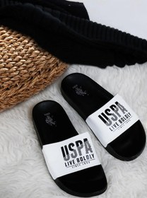 Resim U.S. Polo Assn. Rahat Ve Hafif Suya Dayanıklı Sandalet Terlik Plaj Havuz Bahçe Deniz Yazlık Terlik 