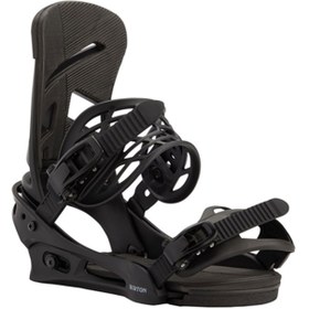Resim Burton Mission Re:flex Snowboard Bindings Erkek Siyah Snowboard Bağlaması 