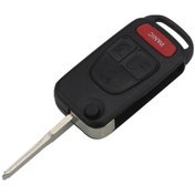 Resim Novahub 1/2/3/4 Düğmeler Uzaktan Anahtar Kutu Anahtar Kabuk Durumda Mercedes Benz İçin B200 A160 W124 W202 W210 4b Hu64 4b Hu64 