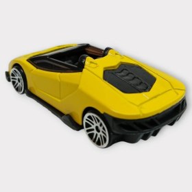 Resim Metal Mini Arabalar 8 cm - Sarı - 2 (Lisinya) 