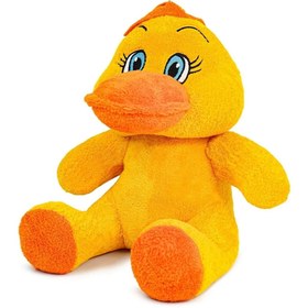 Resim Canestar - Bebek Dış Kundak (uyku tulumu) SARI YANINDA HEDİYE SEVİMLİ PELUŞ UYKU AYI-SEVİMLİ ÖRDEK 