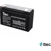 Resim T.Tec Plus 6V 12Ah Bakımsız Kuru Akü 
