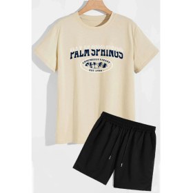 Resim Trendypassion Palm Şort T-Shirt Eşofman Takımı 