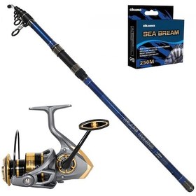 Resim Remixon Focus 6000 - Kendo Blue Bass 420cm Surf Olta Seti 