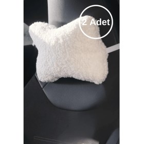 Resim Teddy Boyun Yastığı Beyaz 2 Adet 
