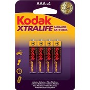 Resim Kodak Xtralife AAA Alkalin İnce Kalem Pil 4'lü 