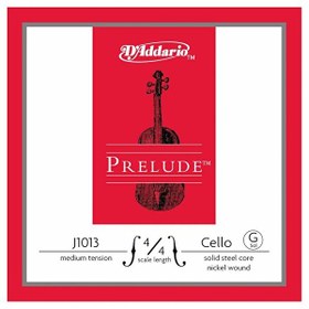 Resim D'Addario J1013 4/4M Prelude G Çello Teli (Sol) 