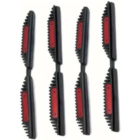 Resim Topshop1 Kırmızı 4 Adet Dayanıklı Reflektif Kapı Kenar Koruyucu Kamyon Otomobil Minibüs 