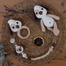 Resim Amigurumi 3lü Yenidoğanset 