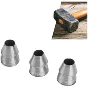 Resim Geeroyoo Çelik Dayanıklı Yuvarlak Sap Konikliği - Balta, Çekiç Ve Araçların Güçlendirilmesi İçin 20 Adet 8mm Çaplı Konik Takım 