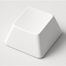 Resim SPELT Yazısız Sade Mekanik Klavye Yedek Tuş Kapağı Dummy Boş Keycap Beyaz 