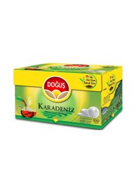 Resim Doğuş Karadeniz Bergamot Aromalı Siyah Süzen Demlik Poşet Çay 3'lü 100 x 3.2 G 
