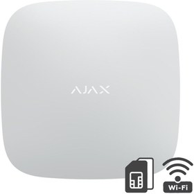 Resim Ajax Hubkit Plus Kablosuz Alarm Seti Wifi / Starterkit Plus Seti Beyaz 
