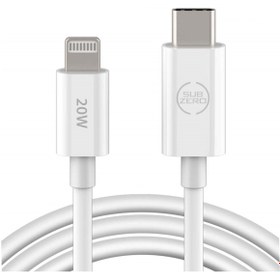 Resim Type-C Lightning Şarj Kablosu 20W Hızlı Şarj 1 Metre Subzero CL95 