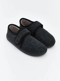 Resim LC Waikiki Cırt Cırtlı Erkek Ev Ayakkabısı (W5) 