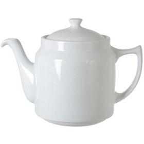 Resim Porselen Tek Demlik Kahveci Model Bitki Demleme Beyaz 1250ml 