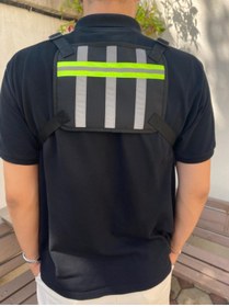 Resim SEVENTEEN KURYE MOTOSİKLET GÖĞÜS ÇANTASI 