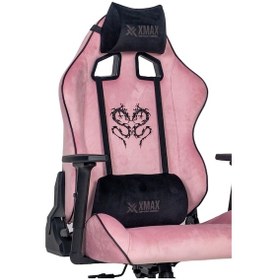 Resim Rio Balerion Komple Baby Face Terletmez Kumaş Ultra Hissiyat Profesyonel Pembe Oyuncu Koltuğu 