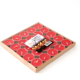Resim Hemdem Candle Dekoratif 25'li Tealight Mum - Çilek Kokulu 
