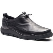 Resim James Franco 5020 %100 Hakiki Yumuşak Deri Casual Erkek Ayakkabı Siyah 