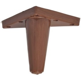 Resim Zeygen Sena Plastik Mobilya Baza Koltuk Kanepe Ayak 8 Adet 14 Cm Ceviz 