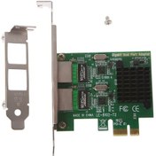 Resim Open Smart OPS01G42RT 2 Port 600 Mbps PCI Express Ethernet Kartı 