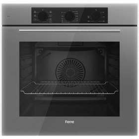 Resim Ferre QBL62CPR + SS208 + D088 Gri Ankastre Set 