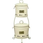 Resim Home 2 Katlı Büyük Boy Patates Soğan Kovası-Krem 