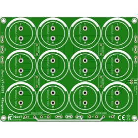 Resim Amfiler Için Güç Kaynağı Psu Devre Kartı -12 Adet -10000Uf/100V 