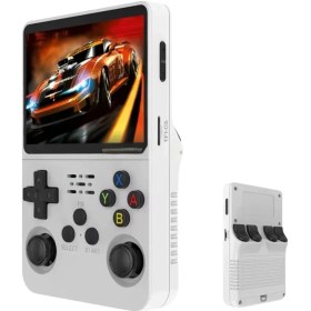 Resim Retro Mini Ps Konsol - 20.000 Oyun 128gb Çift Çip - Beyaz 