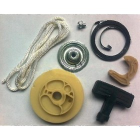 Resim Xindoker 800w Benzinli Jeneratör Et950/et650 Tamir Parçaları Seti: Çekmeceli Rope, Kolu Ve Pawl Plakası 
