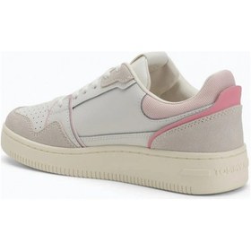 Resim Tommy Jeans Kadın Retro Basketbol Beyaz Sneaker En0en0281802s Beyaz 