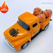 Resim Eski Metal Kamyon Süsü, Elektriksiz, Çiftlik, Kabak, Koleksiyonlu Araçlar, Ev Süsü, Kahve Masası Süsü, Ev Süsü, Ofis Masası Süsü 