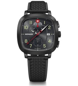 Resim Wenger 01.1933.114 Vintage Sport Chrono 39.5mm Erkek Kol Saati Çok Renkli 