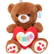 Resim Nessiworld 4762 Peluş Ayı Kalpli 30 cm 