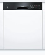 Resim Bosch Smı25db01t 5 Programlı Siyah Yarı Ankastre Bulaşık Makinesi 