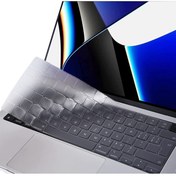 Resim Genel Markalar Macbook Pro 16 Inç 2023 A2780 M2 Max Pro Işlemcili Türkçe Q Silikon Klavye Koruyucu 