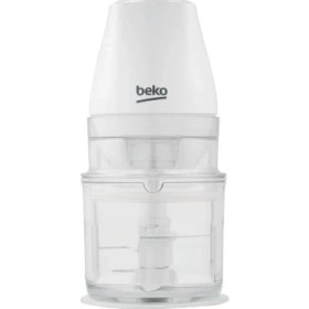 Resim Beko Bkk 1164 Doğrayıcı 550W Cam Hazneli Tek Tuşla Kontrol Özelliği 