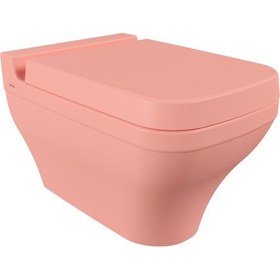 Resim Bocchi Scala Asma Klozet Mat Somon Kapak Dahil 1080-032-0128 Çok Renkli 