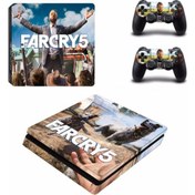 Resim Farcry-5 Playstation 4 Slim Kasa Sticker Kaplama 