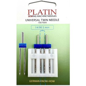 Resim 5mm Çift İğne Nervür İğnesi 2 Adet 