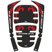 Resim Honda HONDA FORZA UYUMLU 2021 TANK PAD KIRMIZI-BEYAZ 005 