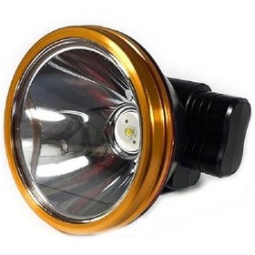 Resim Büro Ev Ofis İş Güvenliği İçin 30w Şarjlı Tek Led Işıklı Kafa Lambası Gri 