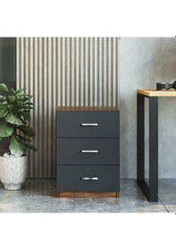 Resim Robin Home Verona C Ofis 3 Lü Keson Barok- Gri 