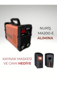 Resim NURİŞ MA200E İnvertör Ark Kaynak Makinası 
