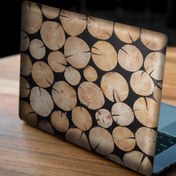 Resim İstiflenmiş Odunlar Notebook Sticker, Laptop sticker,, Hp Sticker, Asus Sticker, 15.6 inç Sticker 