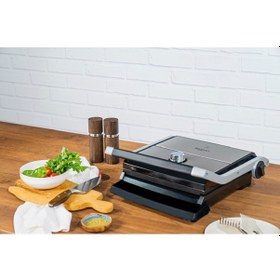 Resim Leggno Gourmet 1800 W Vega Izgara Ve Tost Makinesi 