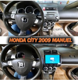 Resim Honda City/jazz Manuel 2002/2008 9 İnç 4-32 Pro Model Qled Ekran 9" 